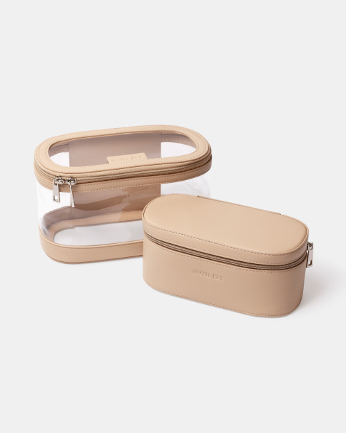 Cosmetic Bag Set Beige