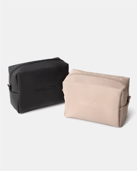 Cosmetic Bag Soft Touch Beige