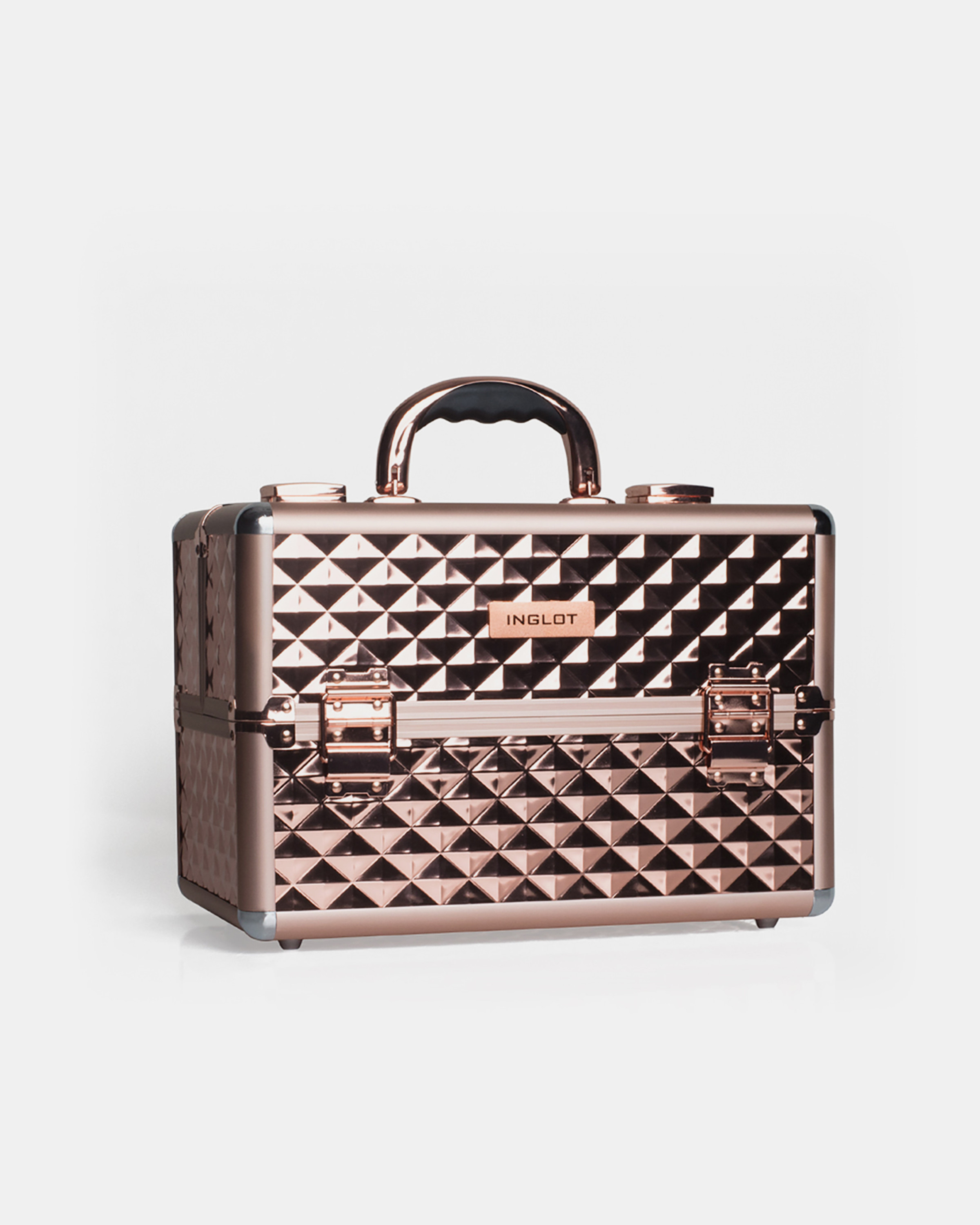Click to zoom: Makeup Case Diamond Rose Gold MB153A-M (K107 4)