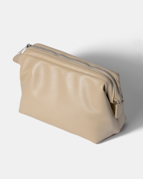 Minimalist Makeup Bag Almond Minimalist Makeup Bag Almond