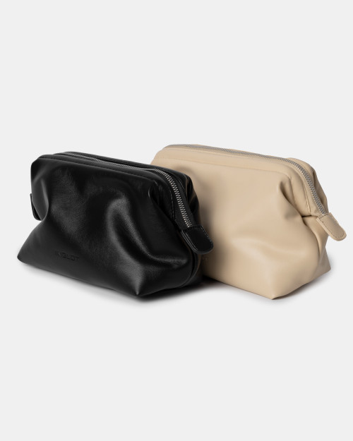 Minimalist Makeup Bag Almond Minimalist Makeup Bag Almond