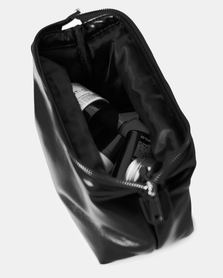 Minimalist Makeup Bag Black