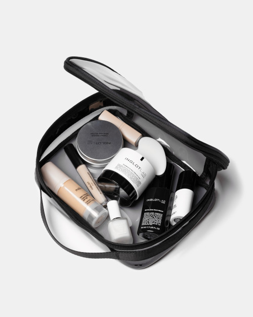 TRAVEL MAKEUP BAG BIG BLACK TRAVEL MAKEUP BAG BIG BLACK