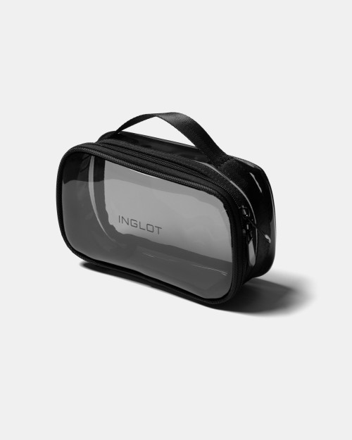 TRAVEL MAKEUP BAG SMALL BLACK