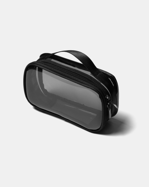 TRAVEL MAKEUP BAG SMALL BLACK TRAVEL MAKEUP BAG SMALL BLACK