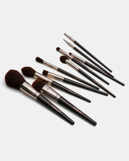 Brush Set in Case CHOCOLATE