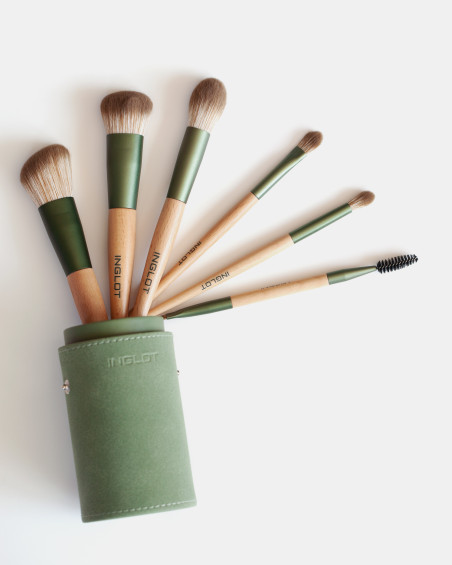 Brush Tube Makeup Set (Green)