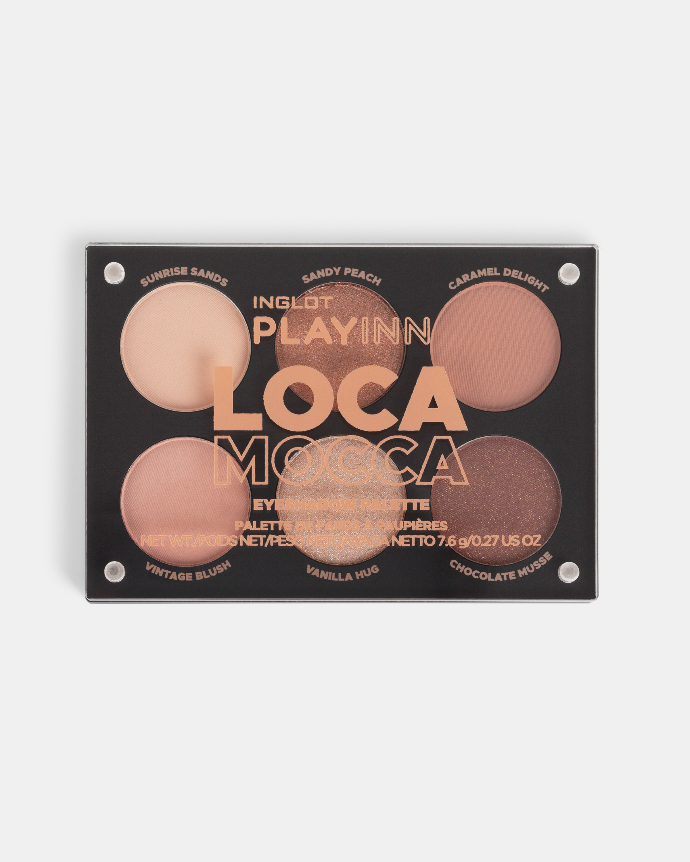 Click to zoom: INGLOT PLAYINN Loca Mocca Eyeshadow Palette