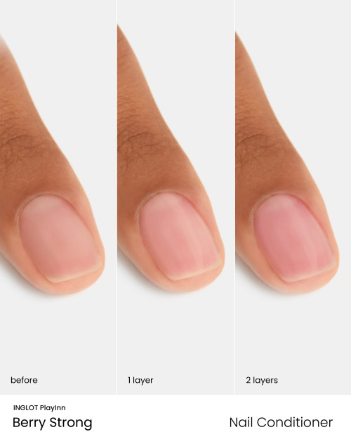 INGLOT PLAYINN Berry Strong Nail Conditioner